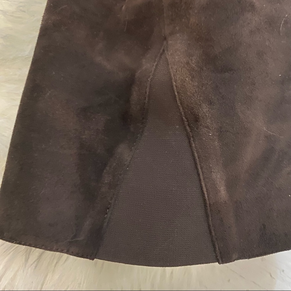 Fendi Thigh High Boots, Brown Suede sz 36 - Picture 6 of 11